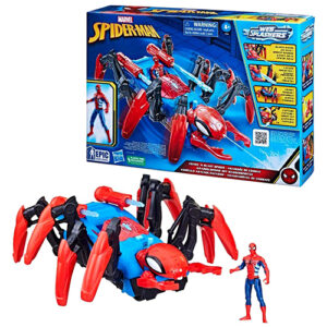 Lodër Marvel Spider-Man Crawl 'N Blast Spider with Action Figure, 2-In-1 Blast Feature