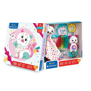 Set bebi dhuratë, Baby gift set - kitty Baby Clementoni