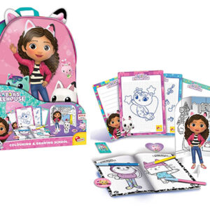 Çantë kopshti për vizatime dhe ngjyrosje Gabby's Dollhouse