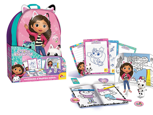 Çantë kopshti për vizatime dhe ngjyrosje Gabby's Dollhouse