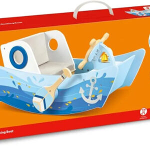 Varka lëkundëse e kapitenit, Captain's Rocking Boat – Interactive Rowing Toy Hape