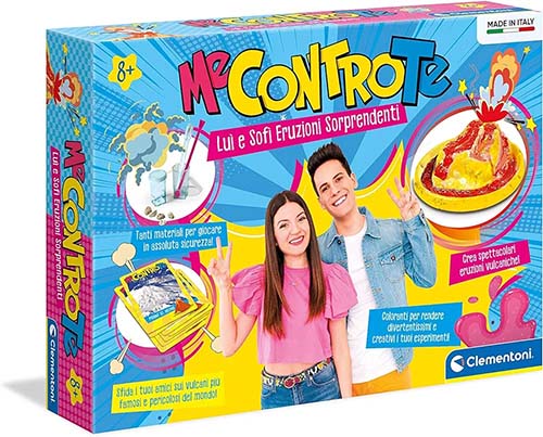 Eksperimente me erozioni vullkanike Clementoni Me Contro Te