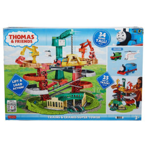 Thomas & Friends Multi-Level Track Set Trains & Cranes Super Tower With Thomas 86 cm
