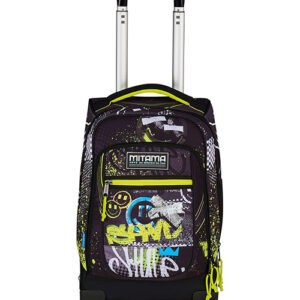 Çantë shkolle me rrota Trolley Scuola Dr.Trolley #BDBF GLITCH Mitama