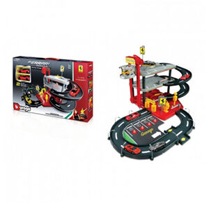 Burago Ferrari Race & Play Parking Garage