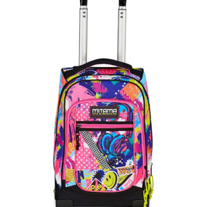 Çantë shkolle me rrota Trolley Scuola DR Junior MUSIC STICKER Mitama