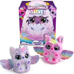Pelush Hatchimals Alive, Mystery Hatch Draggle, Surprise Interactive
