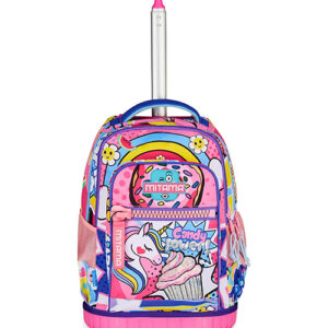 Çantë shkolle me rrota Trolley Scuola Run Maxi DAISYPOP Mitama