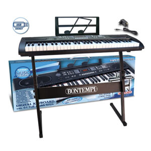 Organo me korent dhe kambalec, Digital Keyboard 61 full Keys Bontempi