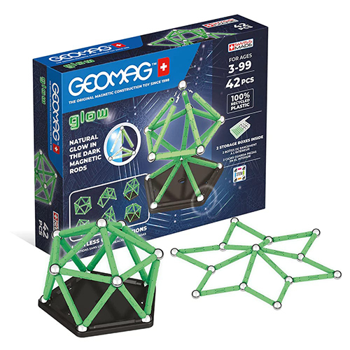 Shufra magnetike, Glow 42 pcs Geomag