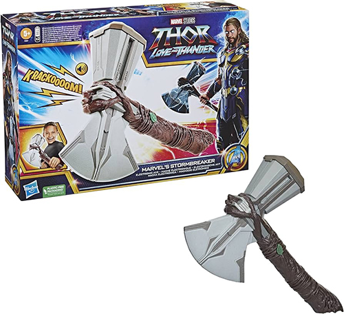 Sëpata e Thor me tinguj, Hasbro Marvel Studios’ Thor: Love and Thunder Marvel’s Stormbreaker Electronic