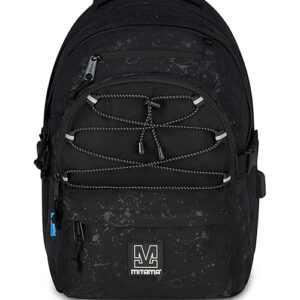 Çantë shkolle shpine #BDBF BLACK SPLASH Mitama