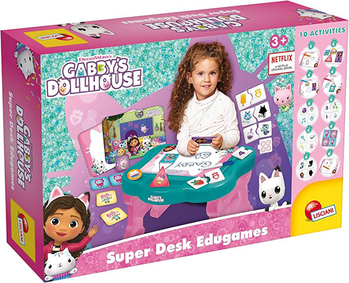 Lisciani - GABBY'S DOLLHOUSE - Super Desk Edugam