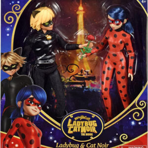 Set Miraculous Ladybug & Cat Noir Movie Deluxe Giftset