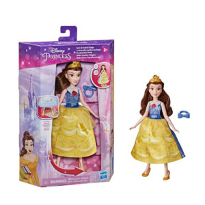 Kukulla transformim të Disney Princess Spin And Switch Belle