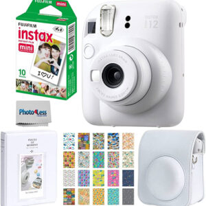 Set Fujifilm - instax mini 12 Bundle Box, Clay-White