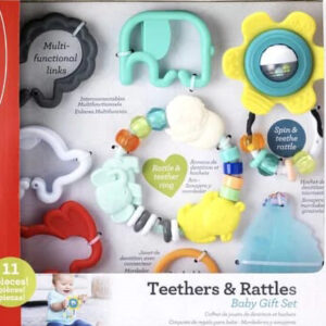 Set dhuratë rake   Teether & Rattles Baby Gift Set Infantino