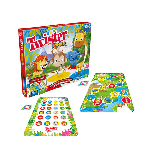 Hasbro Gaming Twister Junior Game, Animal Adventure
