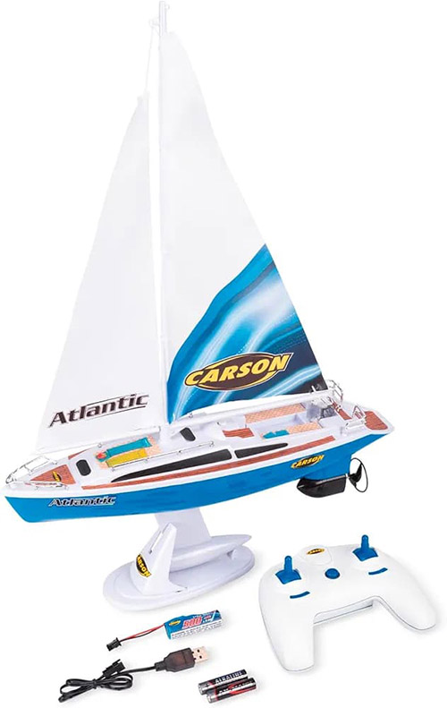 Anije me telekomandë RC- Sailboat Atlantic 2.4GHz 100% RTR Carson