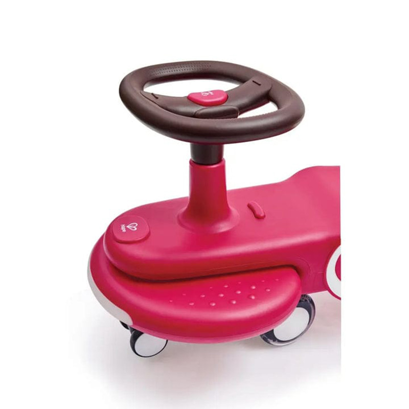 Makinë me timon me kthesa, Wiggle & Giggle Car, Red Hape - Image 2