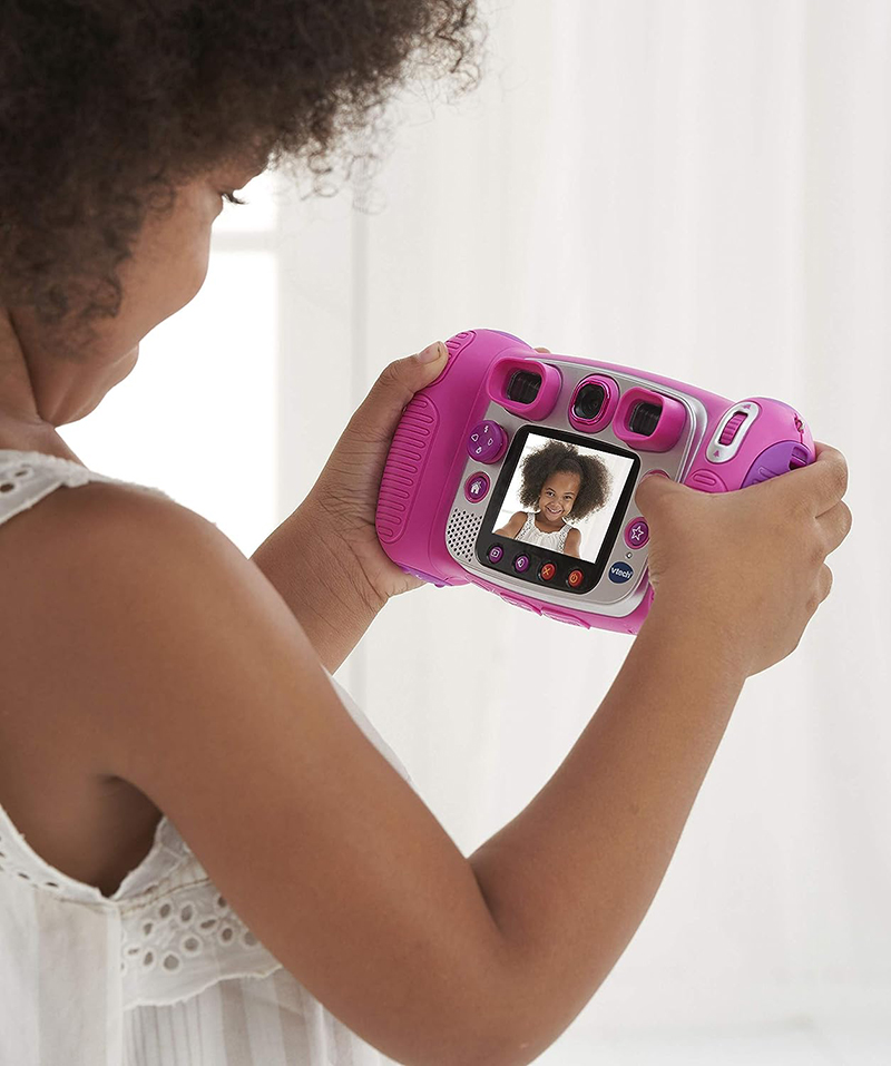Aparat digital VTech Kidizoom Duo Camera 5.0, Kids Camera with Colour Display, 5MP Camera, For Photos, Selfies & Videos, 4X Digital Zoom, Games, Photo Editing & Effects - Image 13