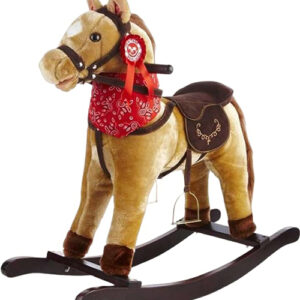 Kalë lëkundës, Swing 2Play with seat Horse Brown FreeOn