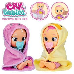 Kukulla  Newborn Bathtime Zoe & Dana Cry Babies