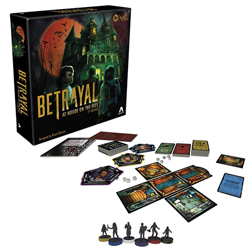Lojë Avalon Hill Betrayal at House on the Hill 3rd Edition Cooperative Board Game - Image 3