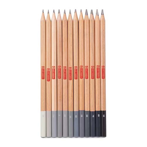Set lapsash Graphite pencil set | 12 pieces - Image 3