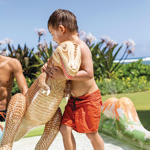 Pishinë me fryrje qendër aktivitetesh 56132 Jurassic Adventure 2.01m x 2.01m x 36cm Intex - Image 3