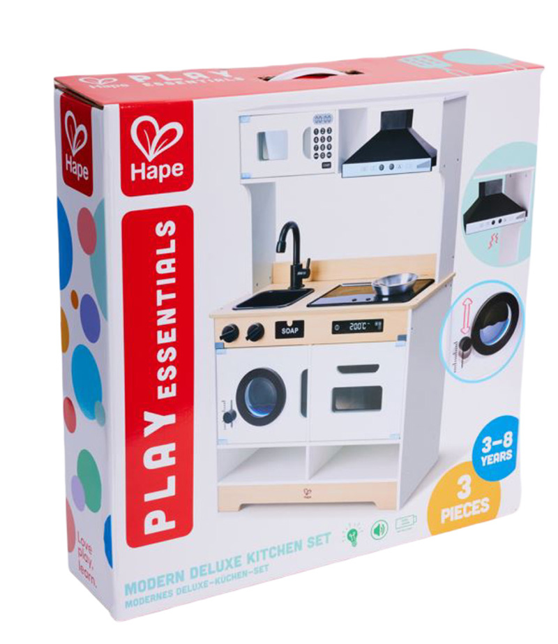 Kuzhinë Play Essentials Modern Deluxe Kitchen Hape