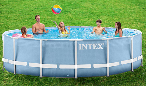 Pishinë Prism Frame pool 366 x 366 x 76 cm 26710 Intex - Image 3