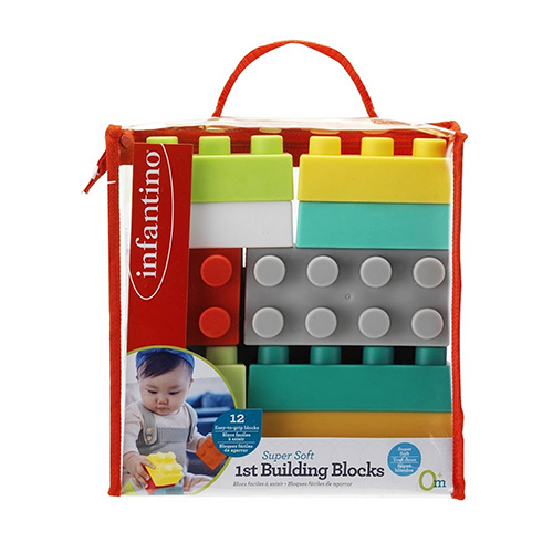 Kuba gominë, Super Soft 1st Building Blocks INFANTINO