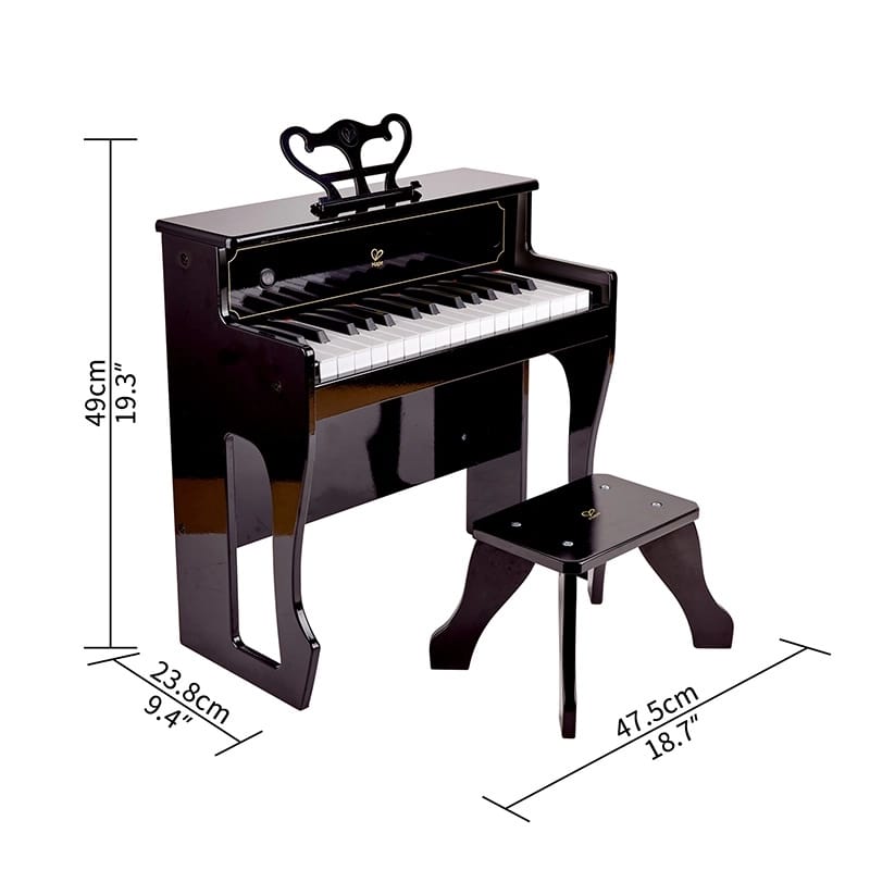 Piano E0631 Dynamic Sound Upright Piano Musical Toy Hape - Image 3
