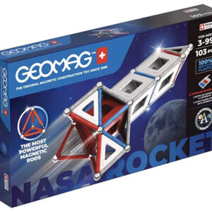 Shufra magnetike Nasa Rocket 103 pieces Geomag