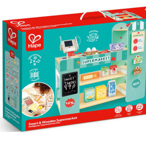 Supermarket druri i zgjuar,  Smart & Wooden Supermarket Hape
