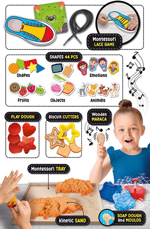 Kuti druri 50 Eksperienca Montessori box Lisciani - Image 3