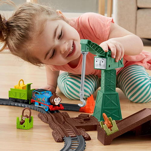 Treni Sodor Safari Animal Park Monkey Adventure Thomas & Friends - Image 3