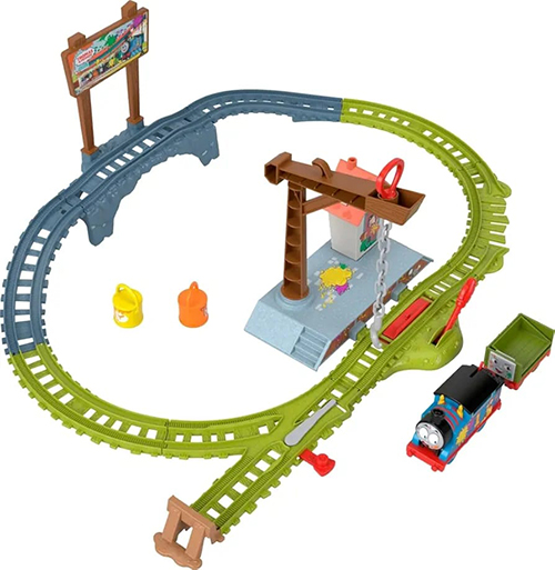 Set tren Thomas & Friends Motorized Toy Train Set Fisher Price - Image 3