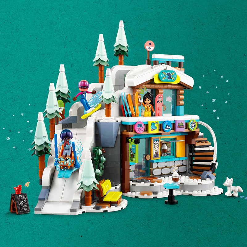 Lego Friends Holiday Ski Slope And Café 41756 - Image 5