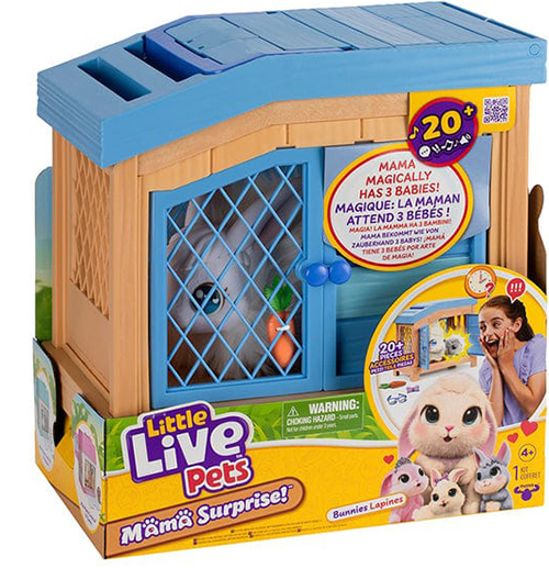Little Live Pets Mama Surprise Series 3 Bunny Playset
