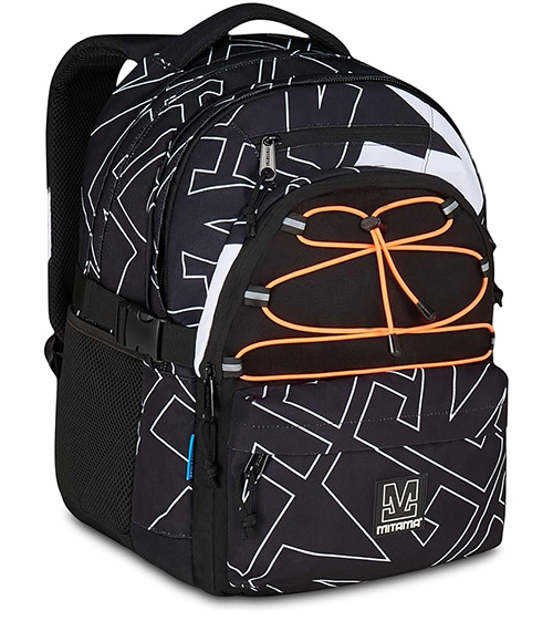 Çantë shkolle shpine BDBF LEGACY, Nero Mitama - Image 3