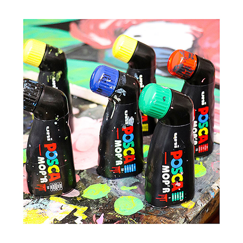 Uni Posca Mopr Round Tip Assorted Set of 8 - Image 3