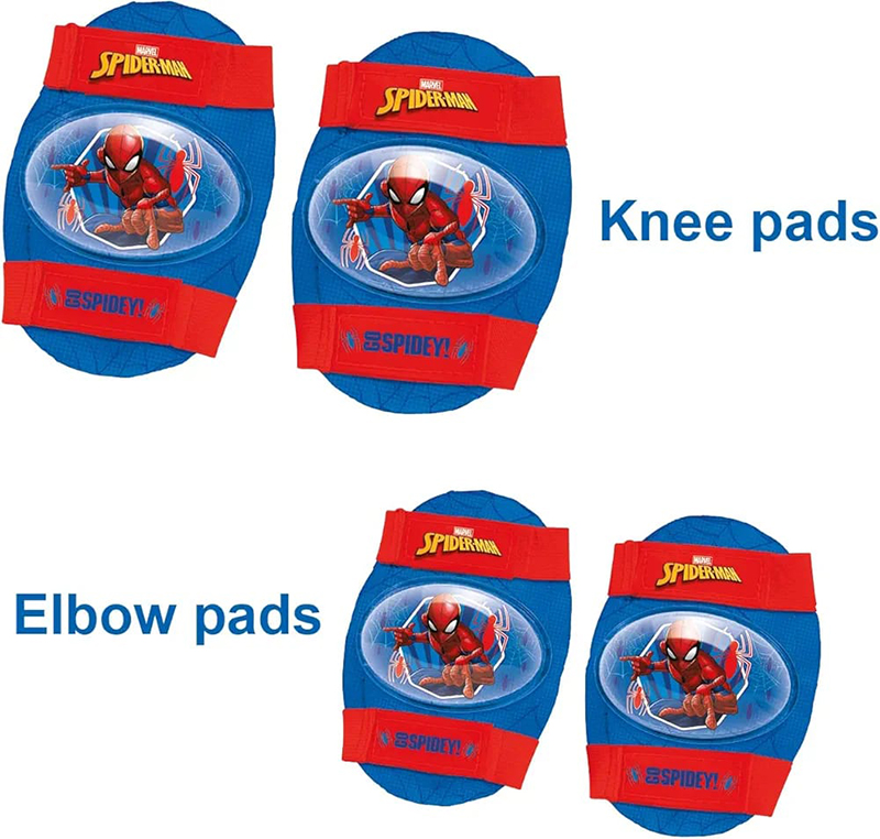 Set patina me 4 rrota, Roller 4 Wheels Spiderman Skates Set Mondo - Image 8