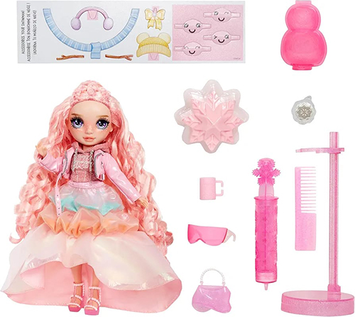 Kukull Bella Parker Winter pink doll Rainbow High - Image 4