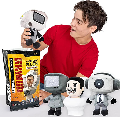 Pelush Skibidi toilet mystery plush - Image 4