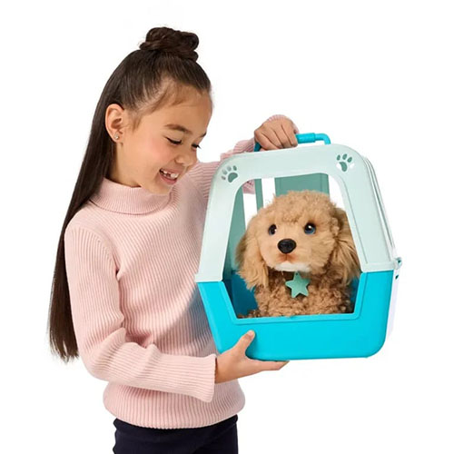 Qenushi Curley Little Live Pets My Really Real Puppy Curley the Cavoodle Electronic Pet - Image 4