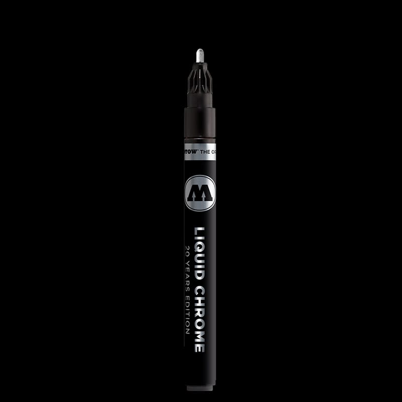 Marker 2 mm liquid Chrome Molotow - Image 4