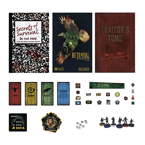 Lojë Avalon Hill Betrayal at House on the Hill 3rd Edition Cooperative Board Game - Image 4