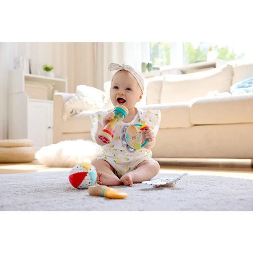 Set për bebe Hape - 5-In-1 Baby Sensory Set - Image 4